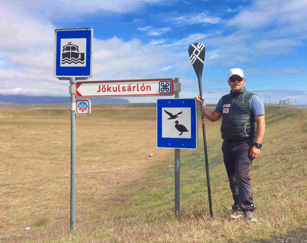 Antonio de la Rosa en Islandia
