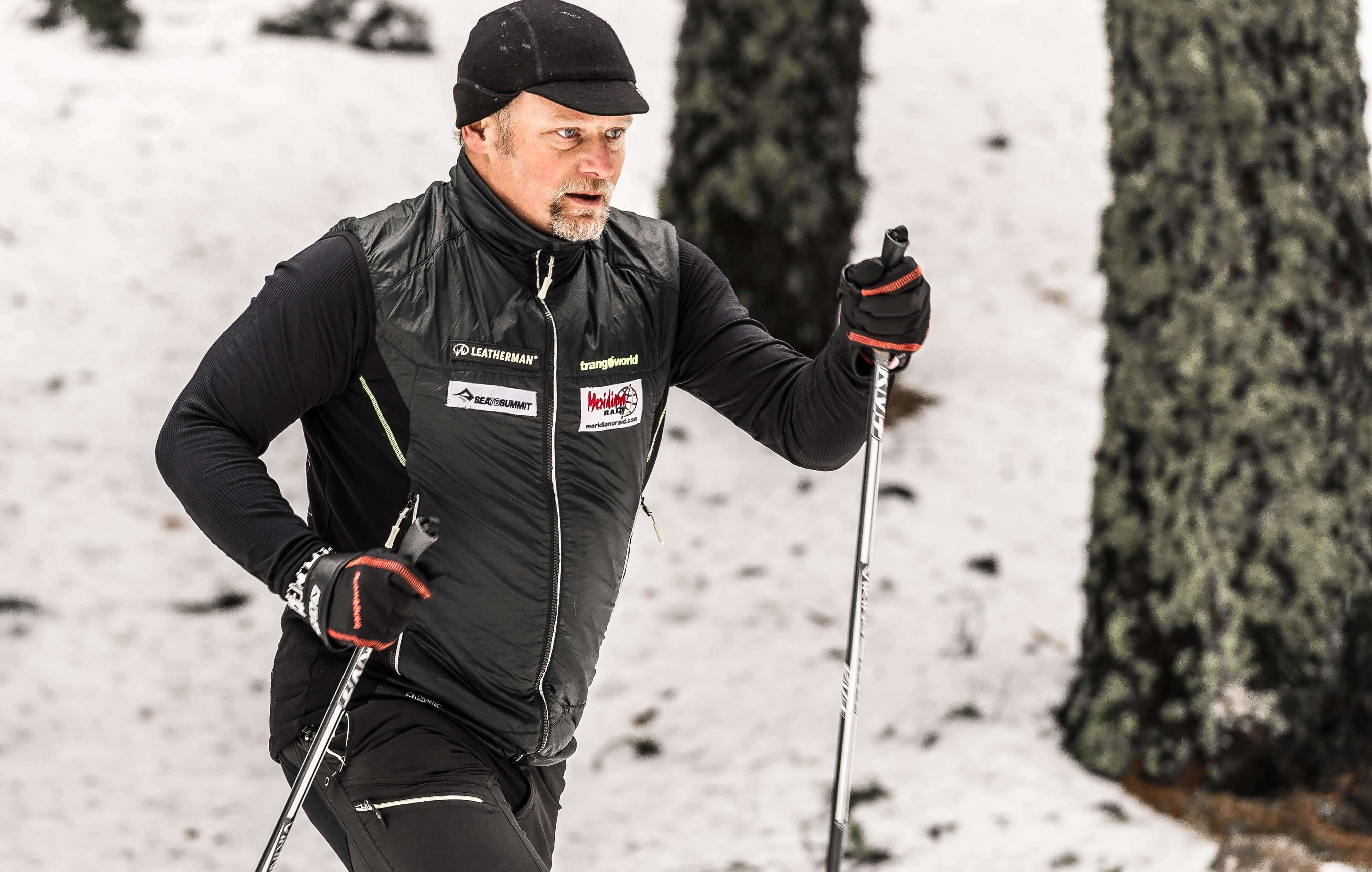Antonio de la Rosa inició esta mañana la Lapland Extreme Challenge